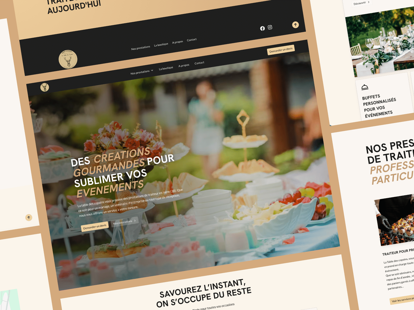 La table des copains